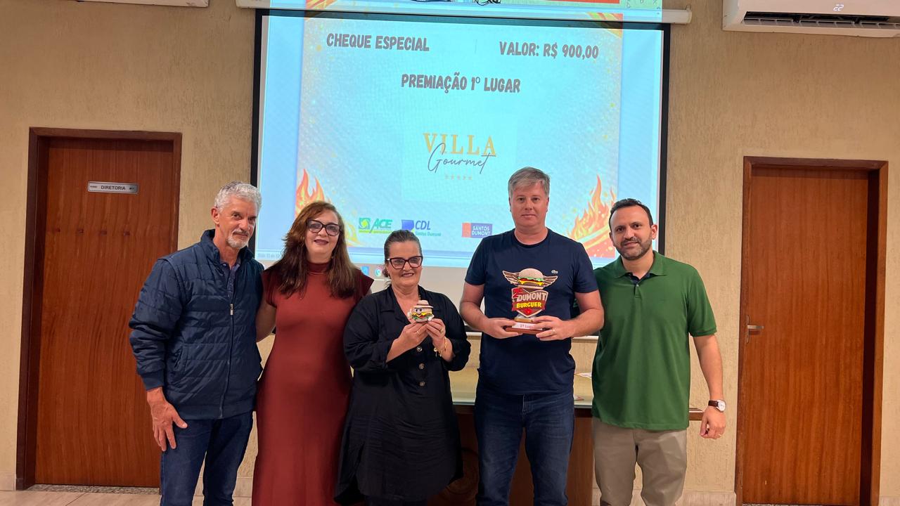 Vídeo: Villa Gourmet vence o 2° Dumont Burguer; veja como foi a noite de premiação